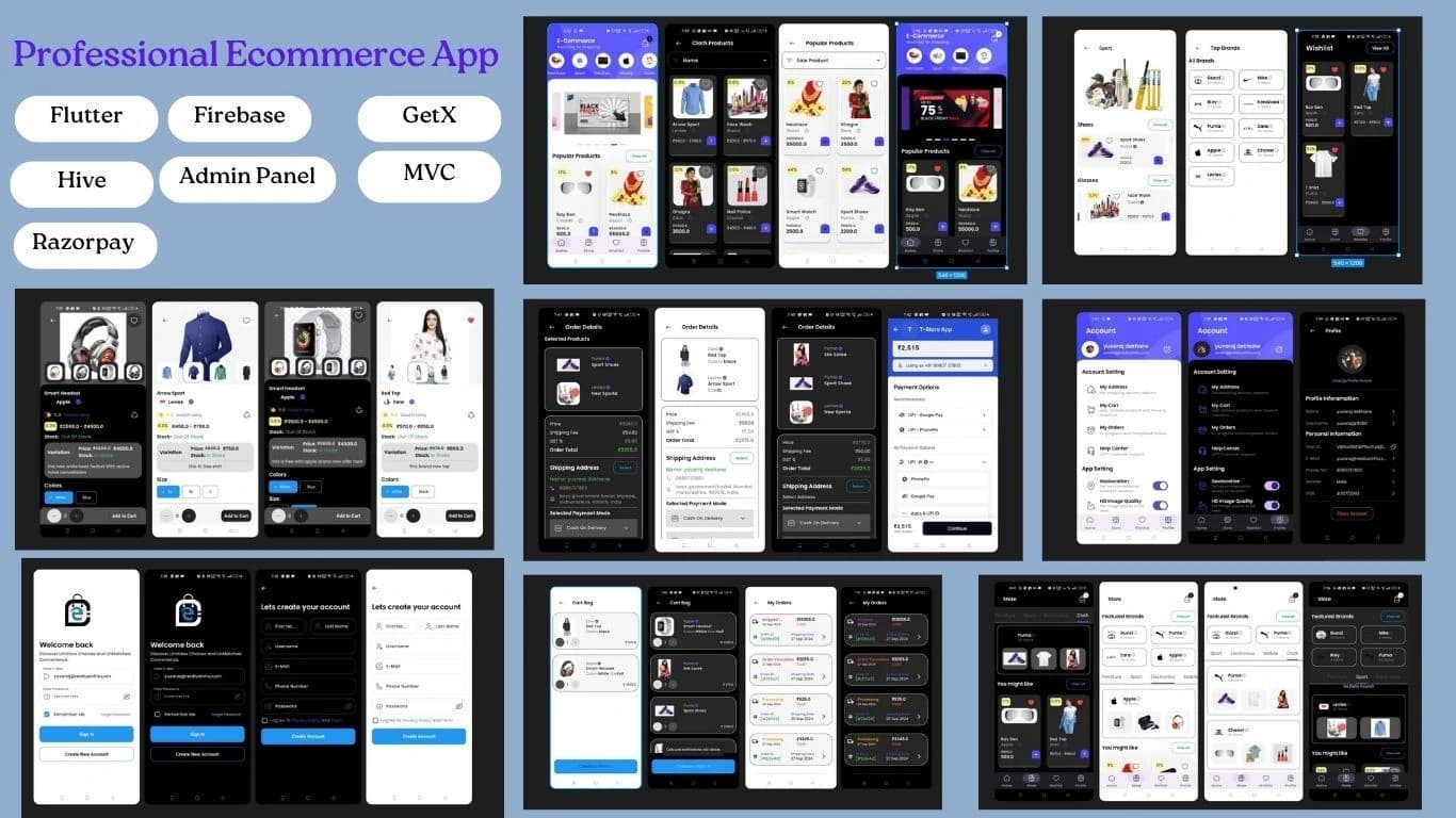 Ecommerce App & Admin Panel screenshot 2