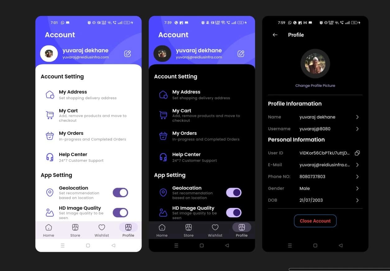 Ecommerce App & Admin Panel screenshot 9