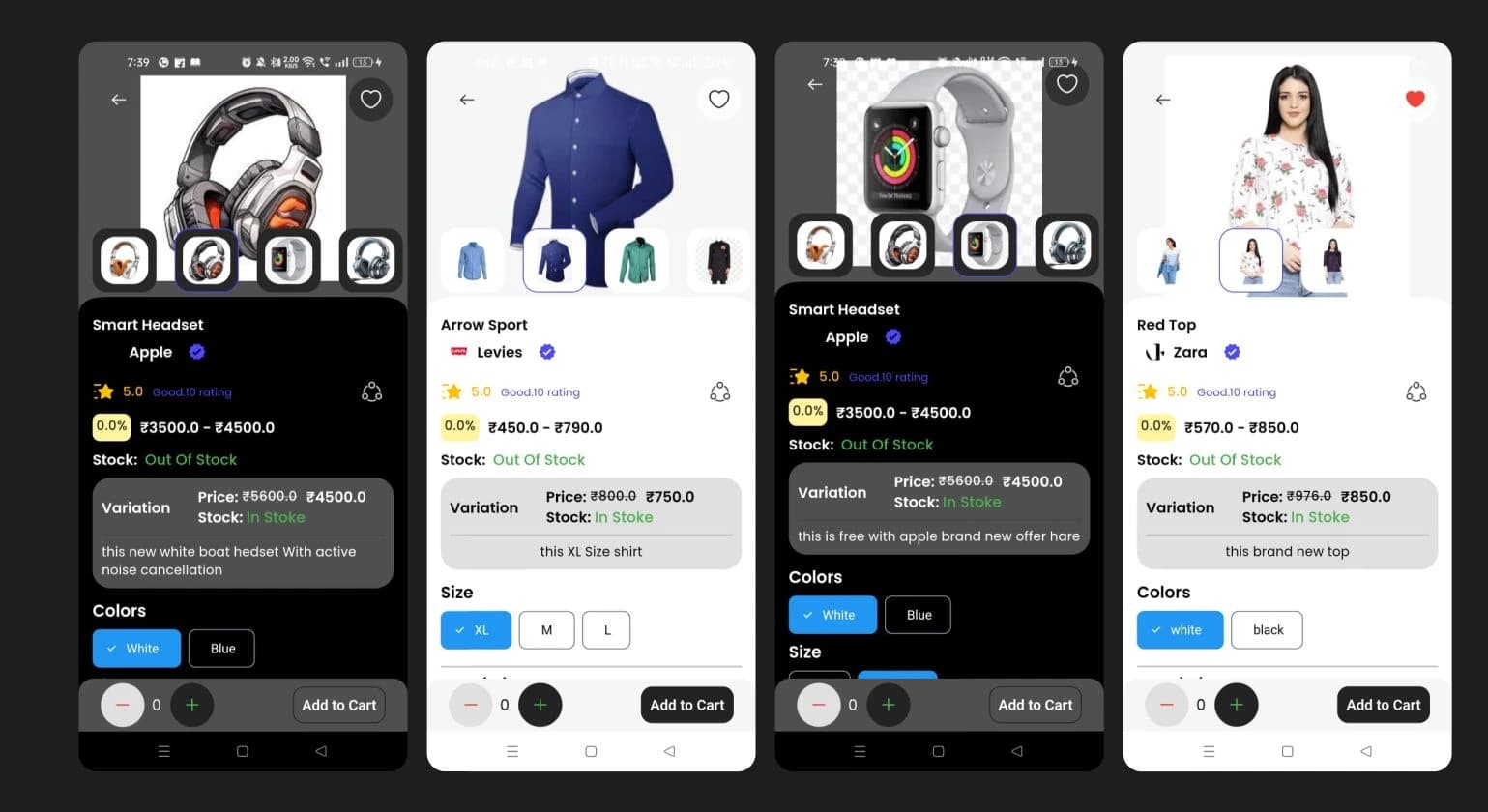 Ecommerce App & Admin Panel screenshot 5